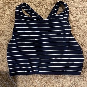 Athleta Navy Blue Sports Bra